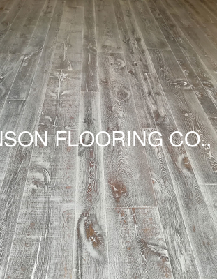 Quality rustic oak engineered wood flooring, EF grade with big cracks, factory