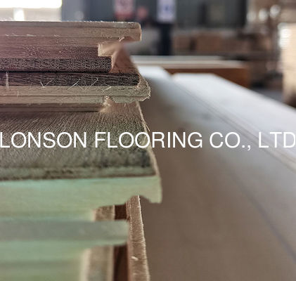 Quality 260mm 3-Layers European Oak Engineered Wood Flooring with 2200mm Length and Click Joint factory