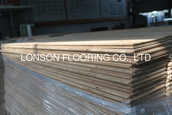 Quality 3-ply all oak engineered wood flooring to Euro and Australia factory