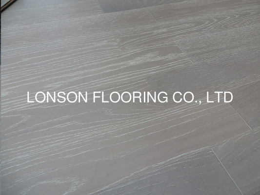 Quality Grey washed American White Oak Engineered Wood Flooring with AB grade factory