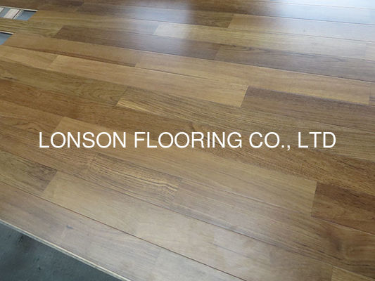 Quality 2230MM Length Burma Teak Engineered Wood Flooring with 25 Years Residential Warranty factory