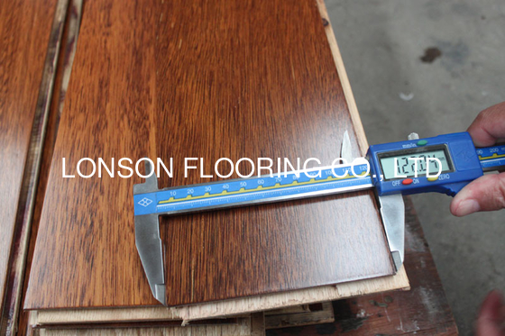 Quality Indonesia merbau Engineered Wood Flooring, natural color with flat finishing factory