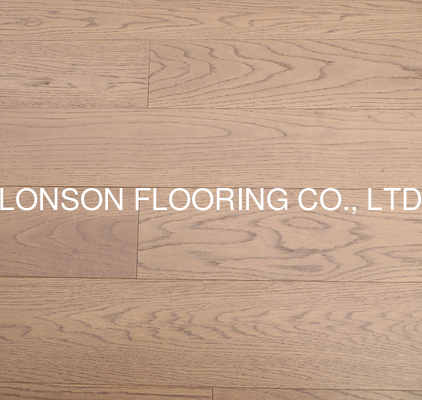 Quality premium grade oak engineered wood flooring, AB, brushed, brown stained factory