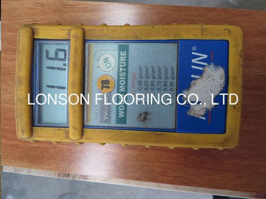 quality natural lacquered Kempass Engineered wood flooring with smooth surface factory