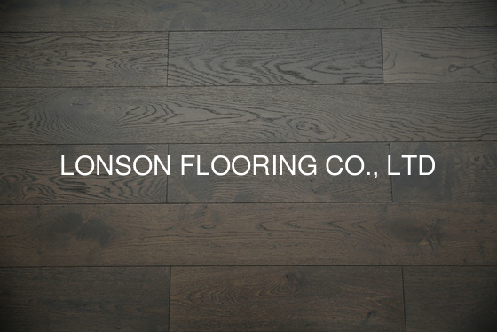 Quality white oak HDF engineered wood flooring with American popular color stains factory