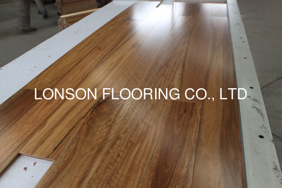 Quality Pacific Spotted Gum Engineered Timber Flooring with glossy finishing factory