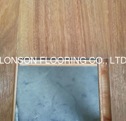 Quality Matt Spotted Gum Engineered Timber Flooring with 5G Click Joint and Square Edge factory