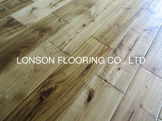 Quality asian teak solid hardwood flooring--natural color and distressed finishing factory