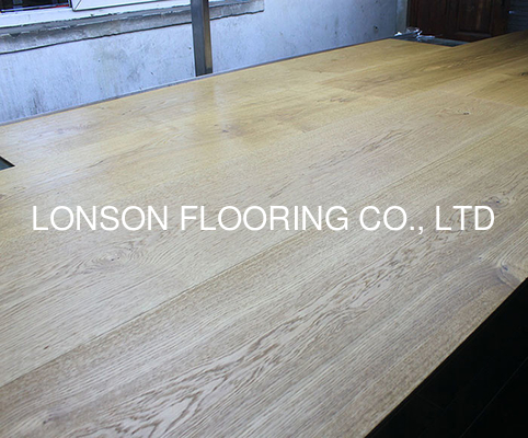 Quality 400mm Wide European Oak Engineered Wood Flooring, Super Size, Natural Oiled factory