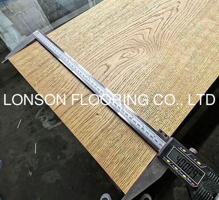 Quality 400mm Wide European Oak Engineered Wood Flooring, Super Size, Natural Oiled factory