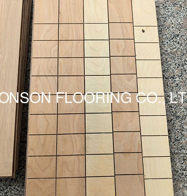 Quality Unfinished White Oak Engineered Wood Flooring 600 X 70MM No Bevel factory