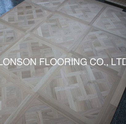 Quality Versailles Oak Engineered Parquet Flooring, Unvanished, 600 X 600MM factory