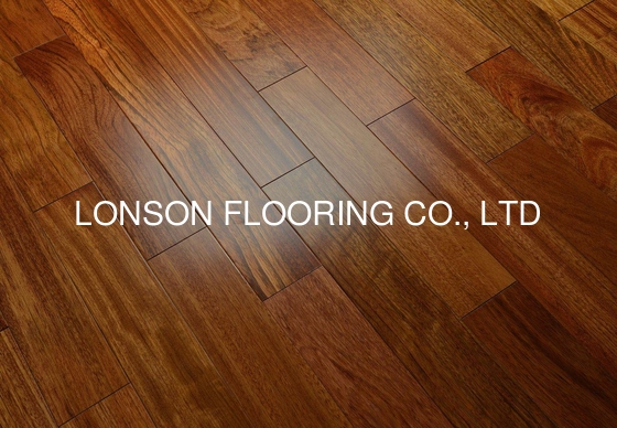 quality prefinished Exotic Brazilian Cherry/Jatoba Solid hardwood flooring factory