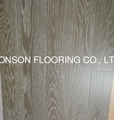 Quality 2018 new stained Red Oak Engineered Hardwood Flooring factory