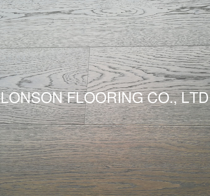 quality Russian Oak multi layers Engineered Wood Flooring with modern grey stained factory