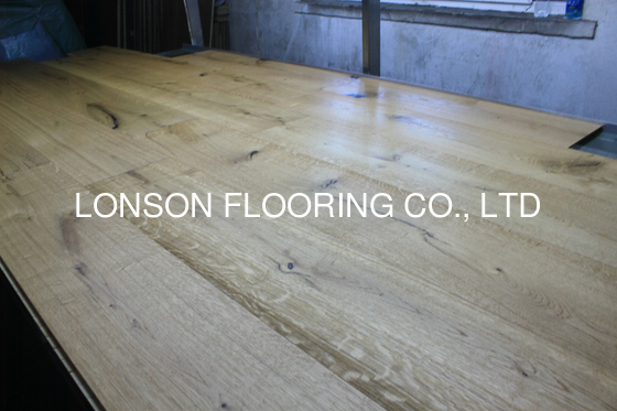 Quality 260mmNatural Oiled Oak Engineered Wood Flooring, EF Grade factory
