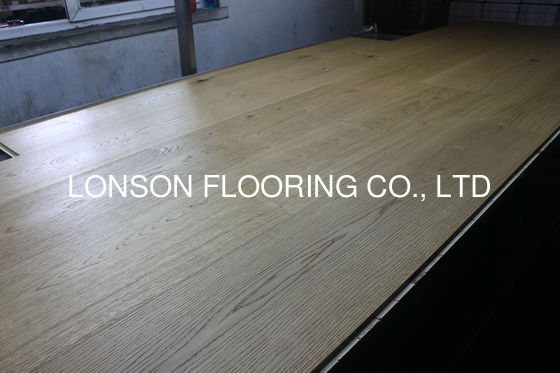 Quality 300mm Wide Natural Oiled Oak Engineered Wood Flooring in DD Grade with European Oak Veneers factory
