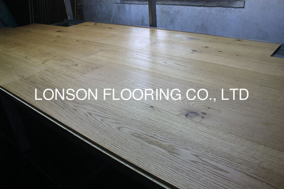 Quality 300mm Wide Natural Oiled Oak Engineered Wood Flooring in DD Grade with European Oak Veneers factory