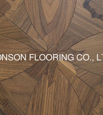 Quality Noble Pattern Walnut Engineered Wood Flooring Panel  600 X 600MM factory