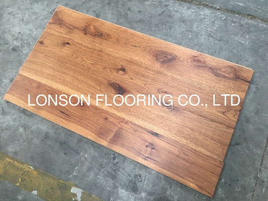 quality Hickory HDF engineered hardwood flooring to USA with poplar finishing factory