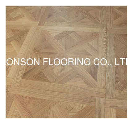 Quality Prime Oak Versailles Pattern Flooring to Italy, Natural Vanished factory