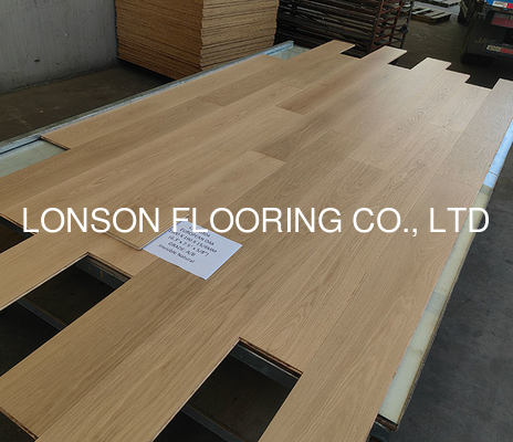 Quality Invisible Natural Oak Multi-Ply Hardwood Flooring, Good Quality, 190MM factory