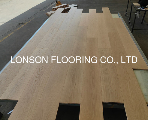 Quality Invisible Natural Oak Multi-Ply Hardwood Flooring, Good Quality, 190MM factory