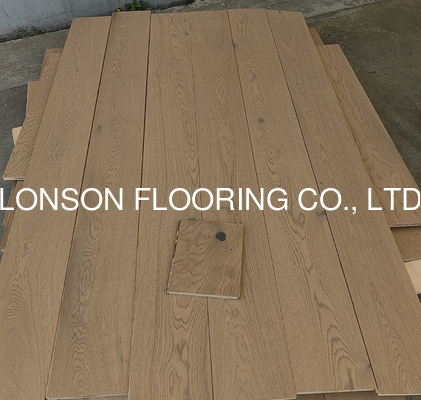 Quality Character Grade Oak Engineered Wood Flooring, Morning Gray, Micro Bevel factory