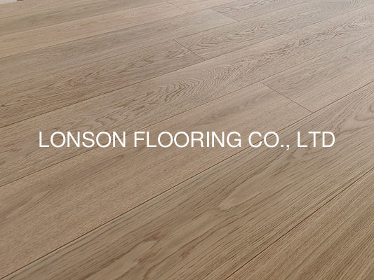 Quality Prime Natural Lacquered Oak Engineered Wood Flooring, 2200 x 190MM factory