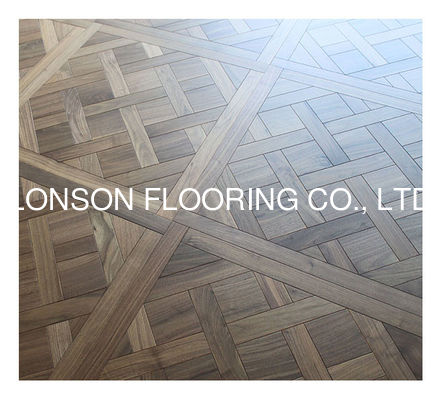 Quality Quality American Walnut Versailles Panels Engineered Wood Flooring factory