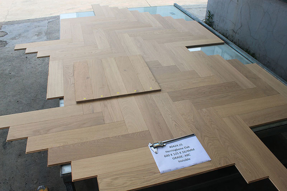 quality Herringbone Oak Engineered Hardwood Flooring, High Quality, Factory Price factory