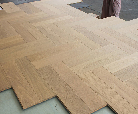 quality Herringbone Oak Engineered Hardwood Flooring, High Quality, Factory Price factory