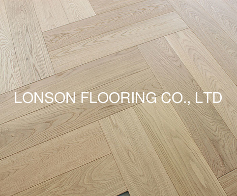 White Oak Herringbone Engineered Wood Flooring 700x150x11MM