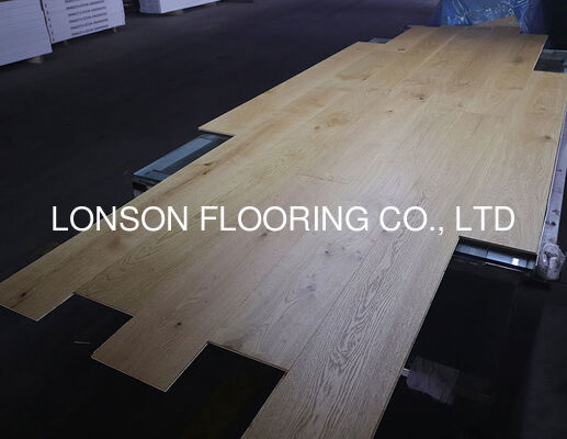 Quality 3 Layers C/D Grade Oak Engineered Wood Flooring in Natural Color with 220 X 15/4MM Dimensions factory