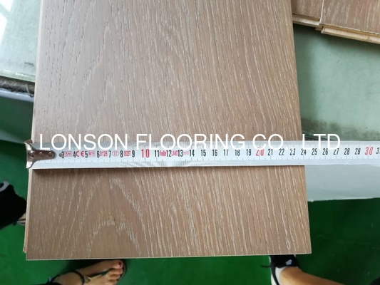 quality smoked and burshed European Oak engineered wood flooring with width 240MM factory