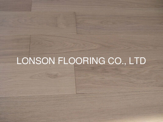 Quality White Stained, European Oak Engineered Timber Flooring, Legal Sourced factory