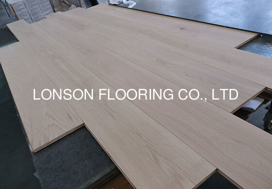 Quality Single Plank Oak Engineered Wood Flooring to UK, 300MM, Unfinished factory