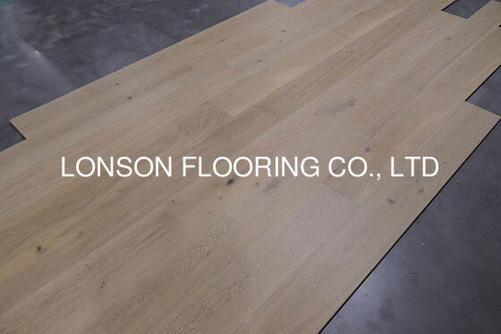 Quality European Oak Engineered Timber Flooring with 2mm Sliced Oak Veneers in 1900 x 190 x 14MM Size and 25 Years Residential Warranty factory