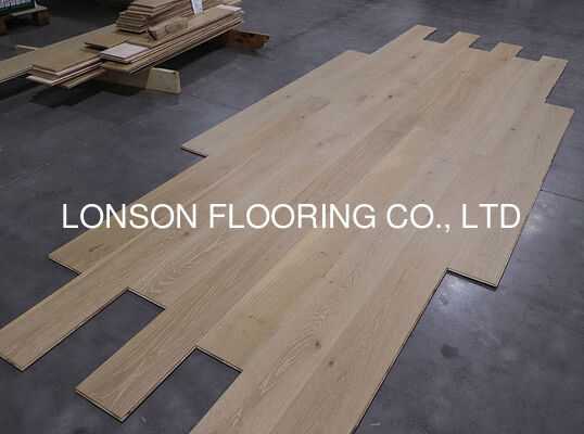 Quality European Oak Engineered Timber Flooring with 2mm Sliced Oak Veneers in 1900 x 190 x 14MM Size and 25 Years Residential Warranty factory