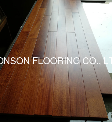 quality Matt Exotic Brazilian Cherry Solid Wood Flooring, Solid Jatoba Hardwood Flooring factory