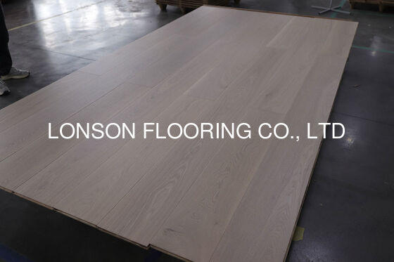 Quality White Ash Engineered Wood Flooring, Clear Color, Select Grade factory