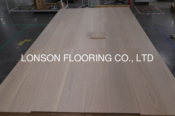 Quality White Ash Engineered Wood Flooring, Clear Color, Select Grade factory