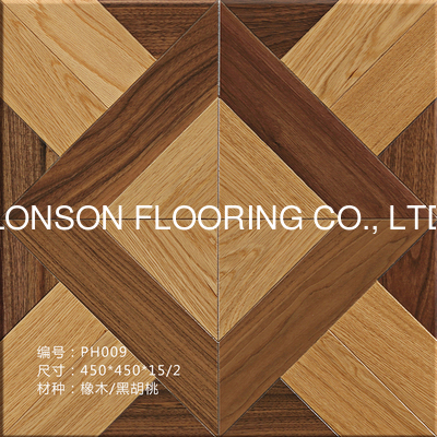 quality competitive prices Parquetry Tiles panels in Engineered wood flooring, custom designs factory