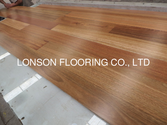 quality square edged Australian Spotted Gum Engineered Timber Flooring, tongue and groove joint factory