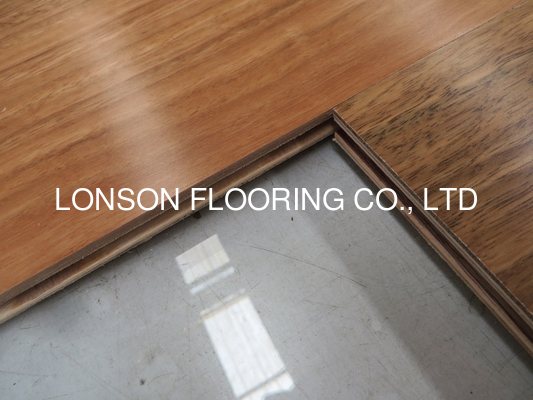 quality square edged Australian Spotted Gum Engineered Timber Flooring, tongue and groove joint factory