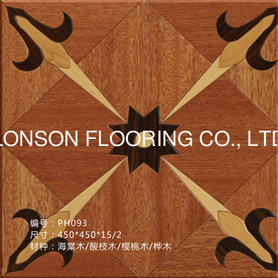 Quality Art Wood Parquet Tiles in Engineered wood flooring, lots of designs for choice factory