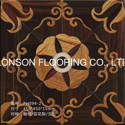 Quality Art Wood Parquet Tiles in Engineered wood flooring, lots of designs for choice factory