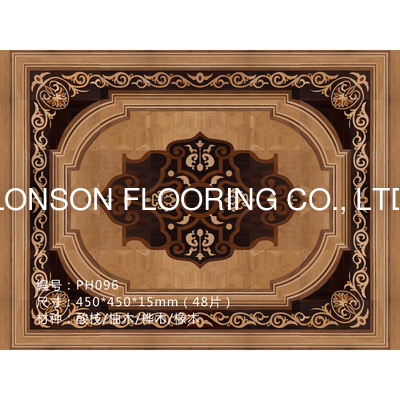 Quality Art Wood Parquet Tiles in Engineered wood flooring, lots of designs for choice factory