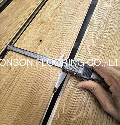 Quality 3-Layer Rustic Grade Engineered Oak Flooring with Click Lock System factory