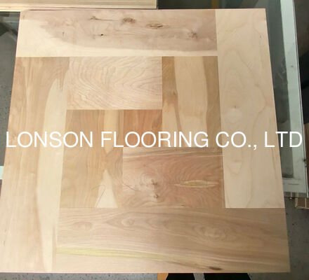 Quality Parquet Oak Flooring Tiles, Unfinished, No Bevel, 600 x 600 x 20/6mm factory